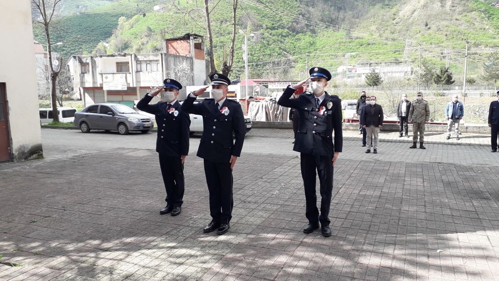 Doğankent te Polis Teşkilatının 175. Kuruluş Yıl Dönümü Kutlandı