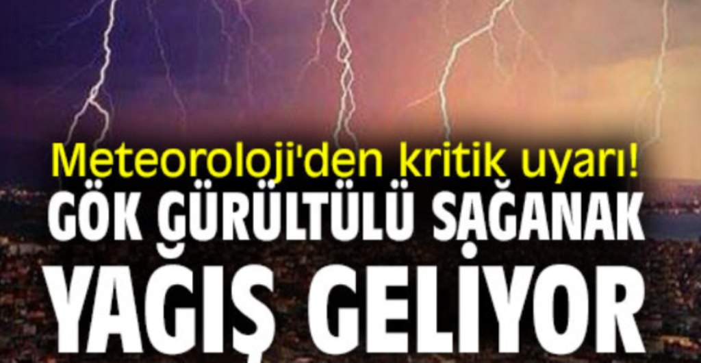 Doğu Karadeniz'de Kuvvetli Sağanak Yağışlara Dikkat