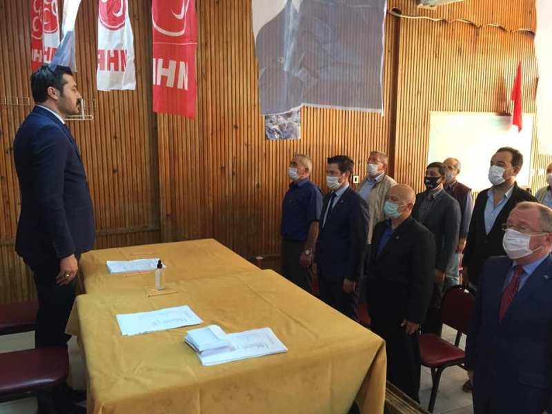 MHP Doğankent İlçe başkanlığında nöbet değişimi
