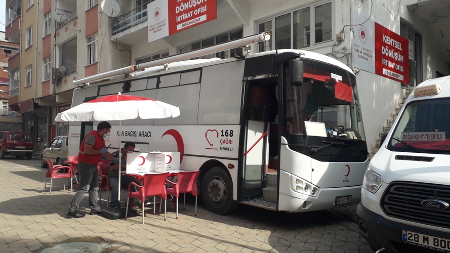 Doğankent'te Kan Bağışı Kampanyası