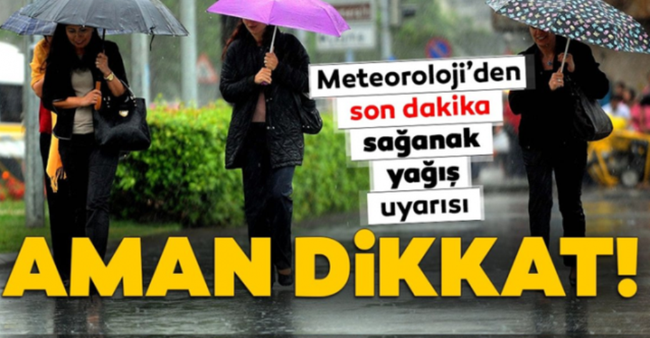 Doğu Karadeniz Bölgesinde Kuvvetli Yağışlara Dikkat