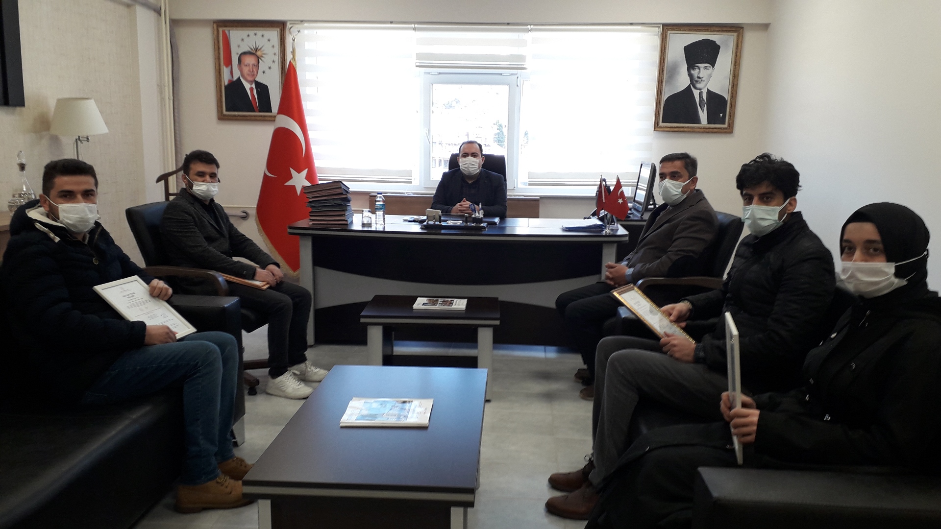 Doğankent'te 4 Okula, Okulum Temiz belgesi verildi