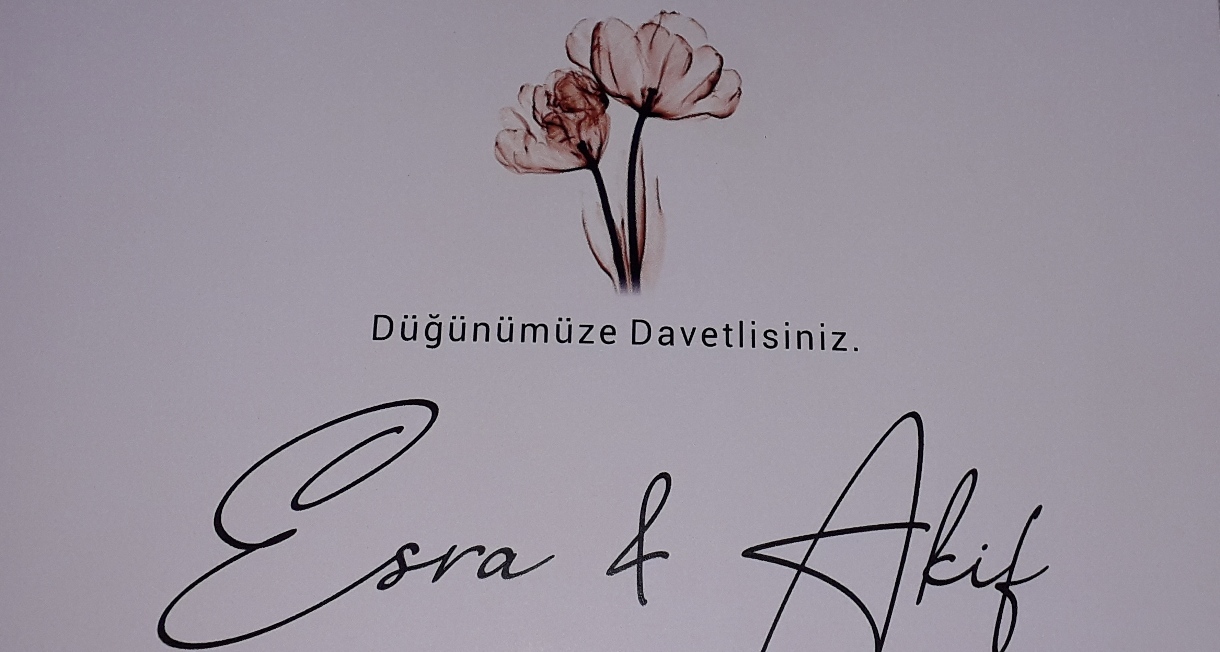 Düğünümüze Davetlisiniz