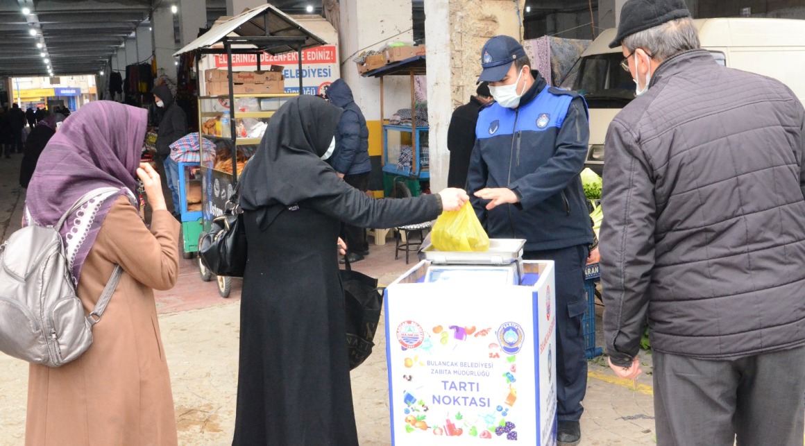 Zabıta'dan Tartı Hizmeti