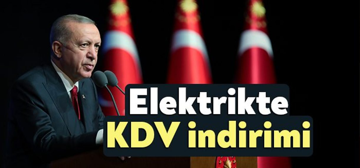 Elektrikte KDV İndirimi