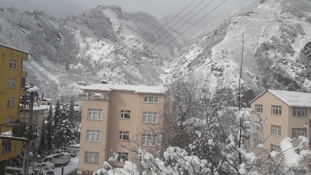 Doğankent'ten Kar Manzaraları