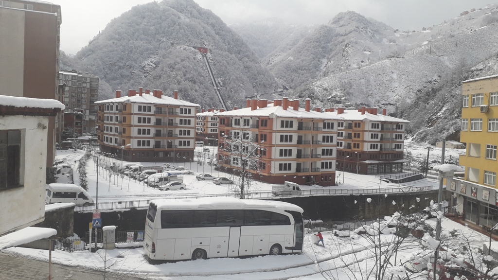 Doğankent'ten Kar Manzaraları