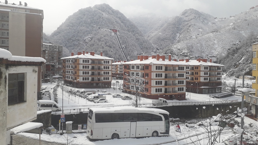 Doğankent'ten Kar Manzaraları