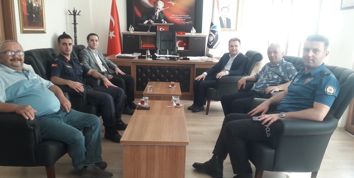 Belediye Başkanlığında Bayramlaşma