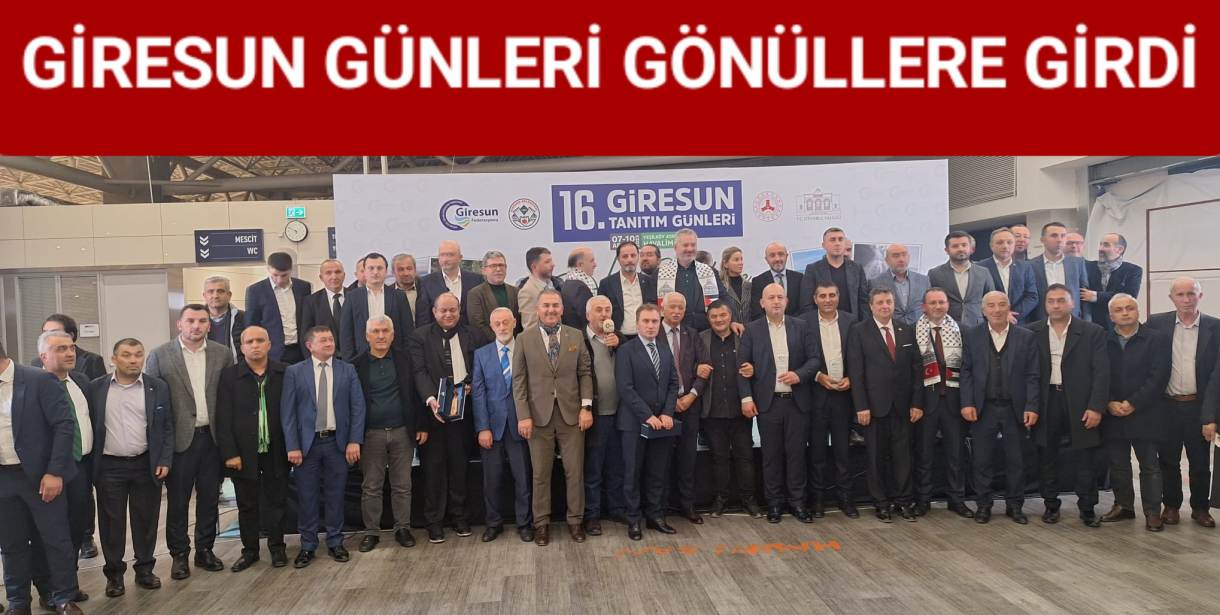 Giresun Günleri Gönüllere Girdi