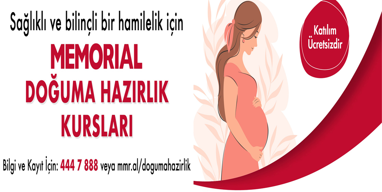Memorial Doğuma Hazırlık Kursları Başlıyor
