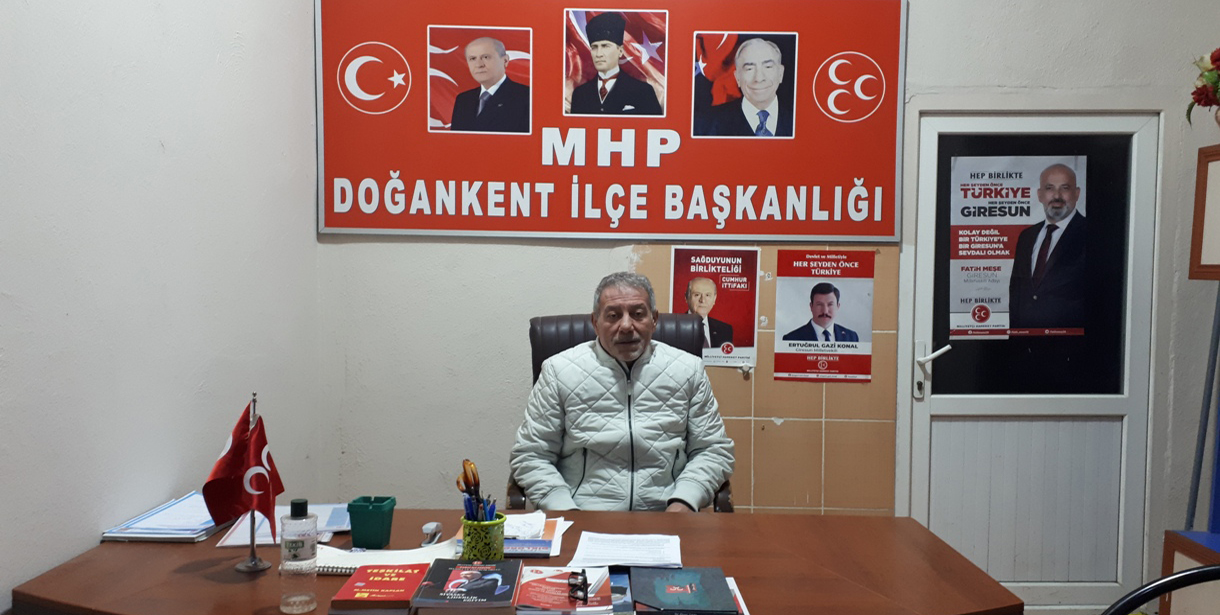Milliyetçi Hareket Partisi Doğankent Belediye Başkan Adayı