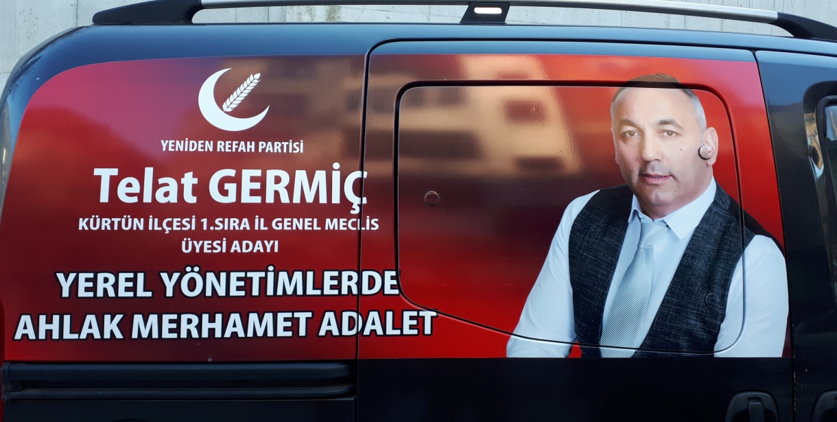 Telat Germiş Yeniden Refah Partisi Kürtün İl Genel Meclisi Adayı