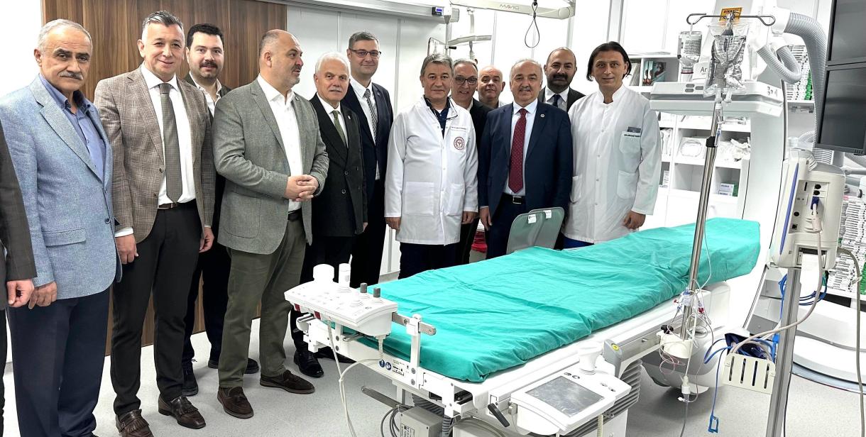 PROF.DR.A.İlhan ÖZDEMİR Devlet Hastanesi Yeni ANJİYO Ünitesi Hizmete Hazır