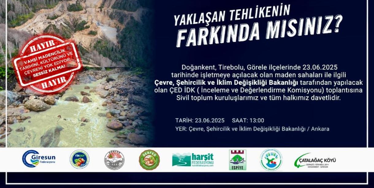Giresun STK'ları ortak basın açıklaması