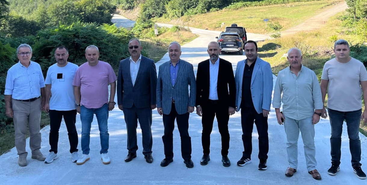 Piraziz-Meşepınarı- Paşakonağı yayla grup yolu tamamlanıyor