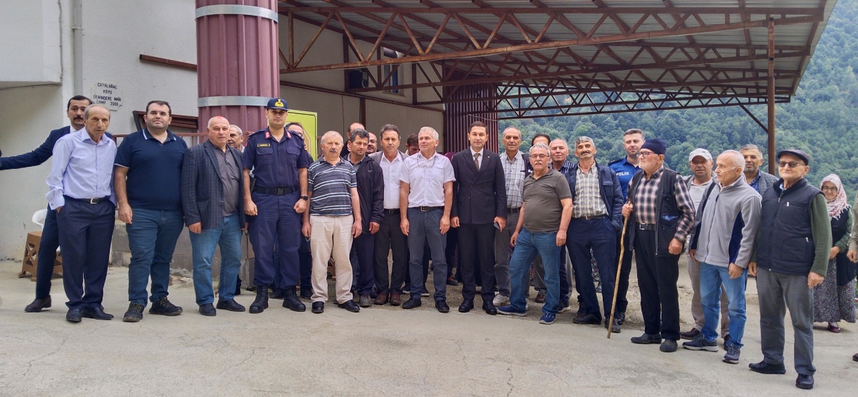 Kaymakam Yıldırım'dan Çatalağaç Köyüne Ziyaret