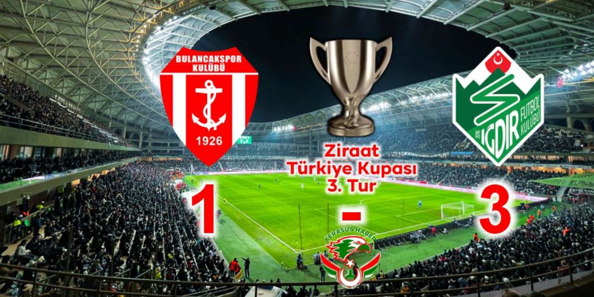 Kırmızı Şimşekler, Türkiye Kupası'na 3. Tur'da Veda Etti