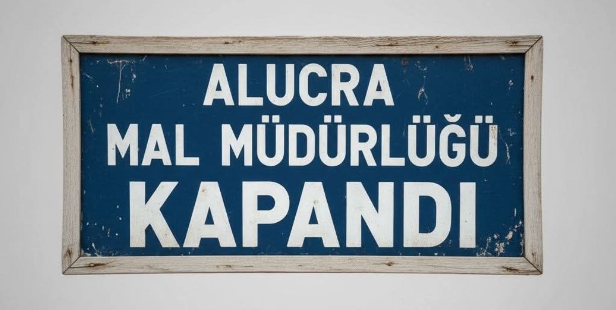 Alucra Mal Müdürlüğü Kapandı