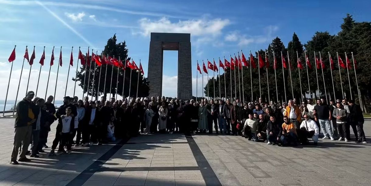 Fevzi Çakmak Köyü Derneği'nden Anlamlı Çanakkale Şehitliği Ziyareti