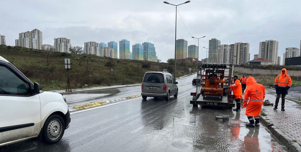 İstanbul'un bazı bölgelerinde metrekareye 67 KG yağış düştü