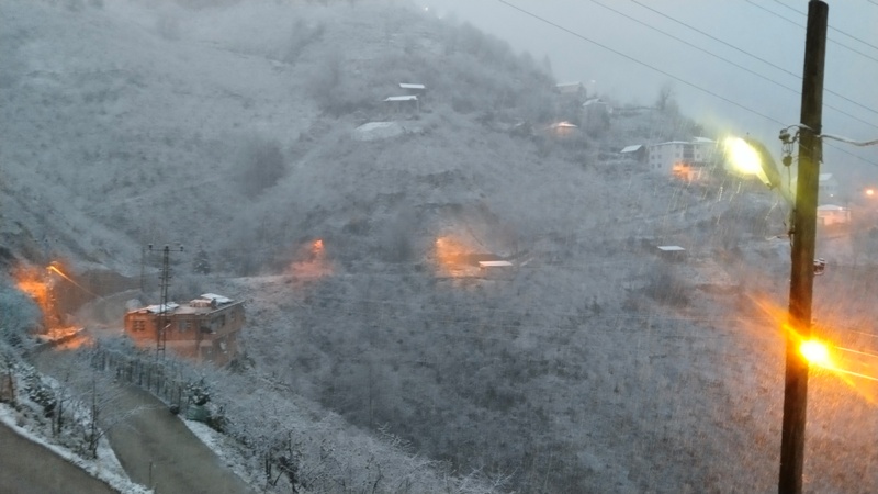 Köylerden Kar Manzaraları