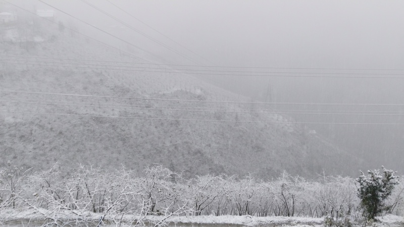 Köylerden Kar Manzaraları