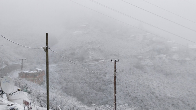 Köylerden Kar Manzaraları