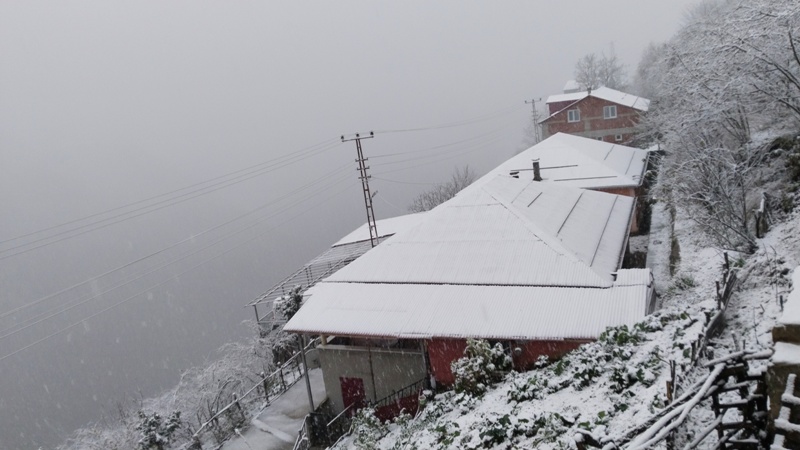 Köylerden Kar Manzaraları