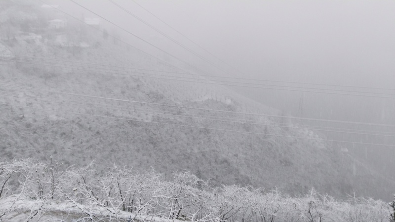 Köylerden Kar Manzaraları