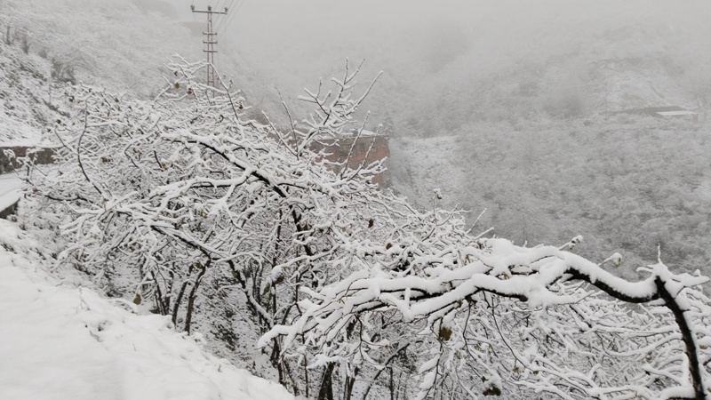 Köylerden Kar Manzaraları