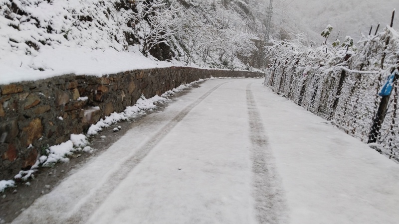 Köylerden Kar Manzaraları