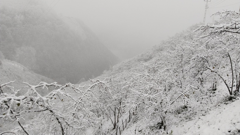 Köylerden Kar Manzaraları