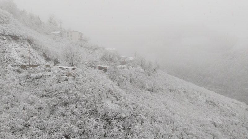 Köylerden Kar Manzaraları