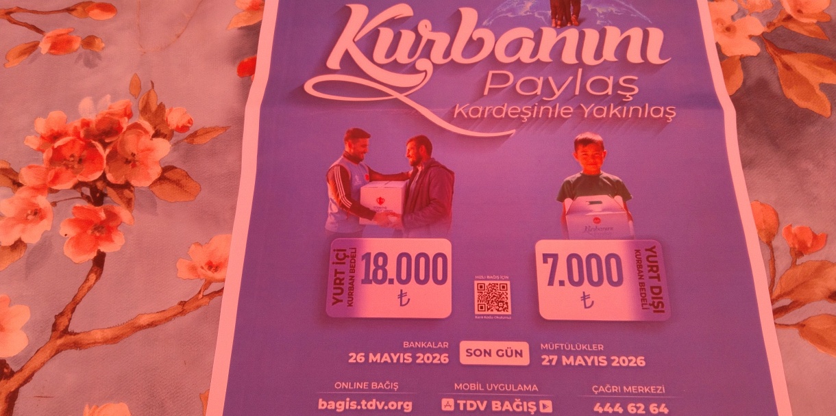 Doğankent'te Vekaleten Kurban Organizasyon Standı Açıldı