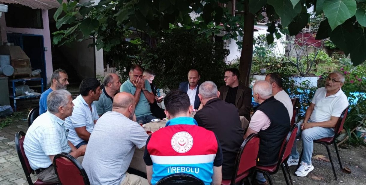 Kuzgun Köyü'ne Kaymakam Kaldırım'dan Geçmiş Olsun Ziyareti